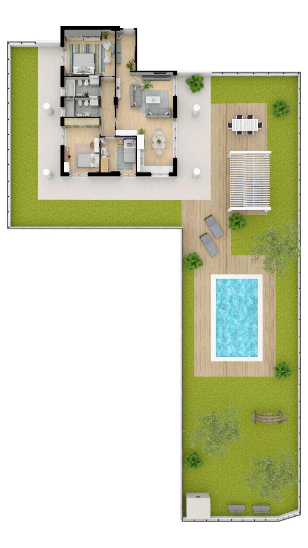 Planimetria Piano Terra 113mq